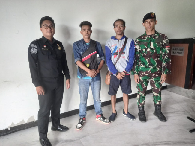 PMI Non Prosedural Berhasil di cegah Satgas Pamtas RI-Malaysia.isth