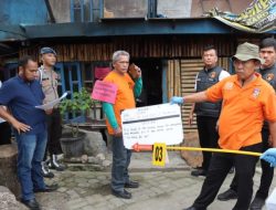 Polda Sumut Rekonstruksi 57 Adegan Kebakaran Rumah Wartawan Di Karo