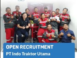 PT Indo Traktor Utama Buka Lowongan Kerja di Berbagai Kota