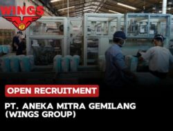 PT Aneka Mitra Gemilang (Wings Group) Buka Lowongan untuk SMA/SMK, Buruan Daftar!