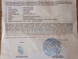 Blasius Lopis, Pensiunan Guru dari Desa Popnam, Dipolisikan atas Dugaan Pengrusakan