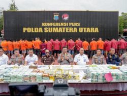Polisi Ungkap 517 Kasus Narkoba, Sita Barang Bukti Senilai Rp237 Miliar