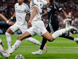 Skor Akhir 2-1, Arsenal Singkirkan Real Madrid dari Liga Champions