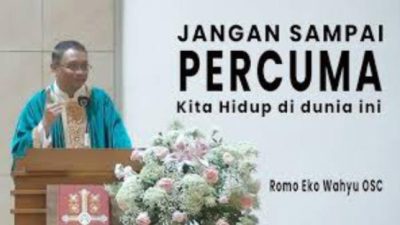 Romo Eko Wahyu OSC: ‘Berani Tetap Berharap dalam Penantian Paskah’