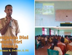 Guru Thomas K. Swalar Bangun Solidaritas Pelajar Lewat Edukasi Kesehatan Mental