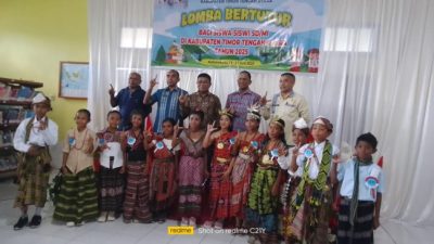 Dinas Perpustakaan TTU Gelar Lomba Tutur, SDK Leob Sabet Juara Pertama
