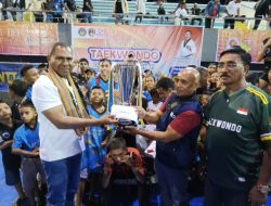 Tutup Kejuaraan Taekwondo Diklat Championship II, Wagub Johni Asadoma Minta Atlet Fokus Hadapi PON 2028
