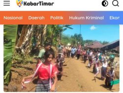 Tenda Harapan di Ujung Flores, SDI Filial Woloklibang Gelar Perkemahan Bersejarah