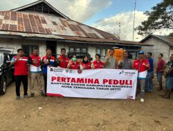 Pertamina Salurkan Bantuan untuk Korban Banjir Bandang Nagekeo