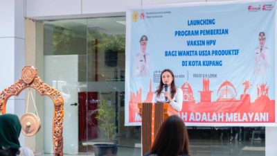 Pemerintah Kota Kupang Secara Resmi Luncurkan Vaksinasi HPV Gratis