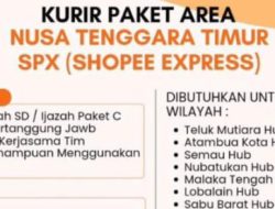 Ijazah SD Bisa Lamar, Persada Buka Loker Kurir SPX NTT