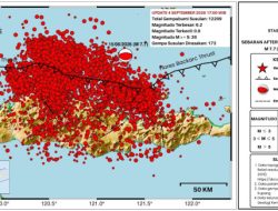 Flores Belum Sepenuhnya Tenang: 12.209 Gempa Susulan hingga 4 September, Terbesar M6,2